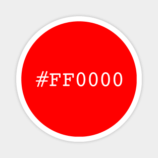 #FF0000 (red) Magnet